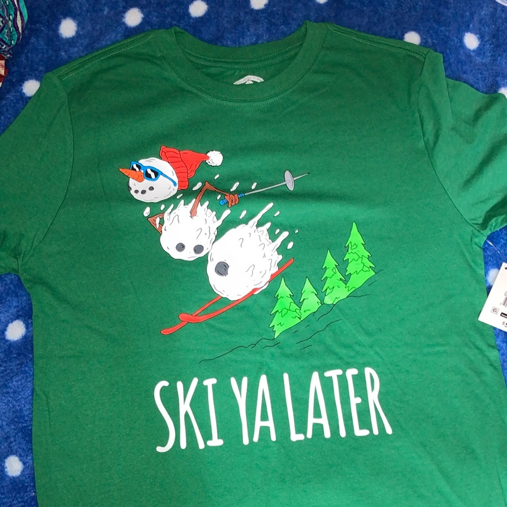 ⭐️⭐️NWT - youth holiday long sleeve T-shirt size XL